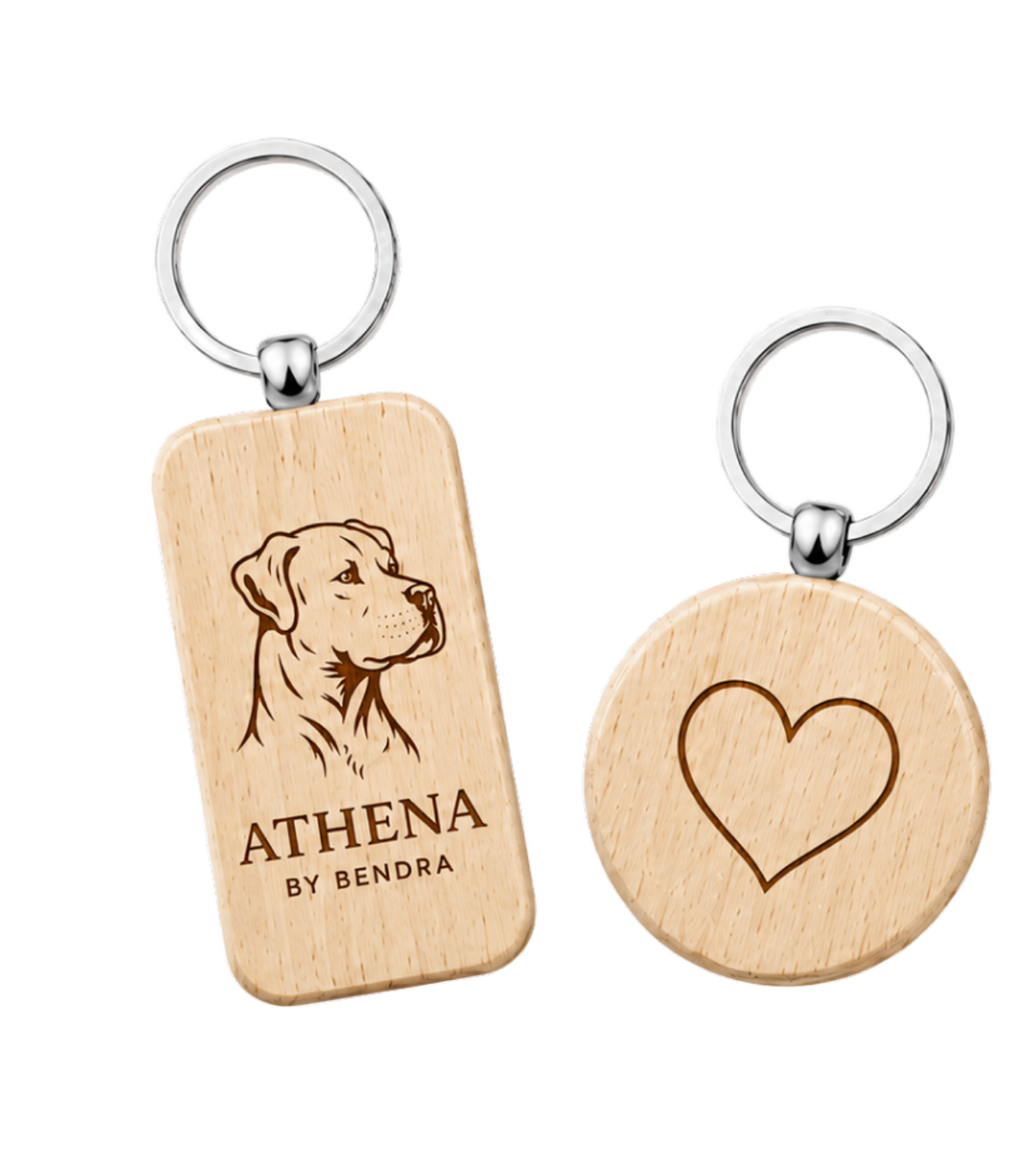 Wooden Keychain