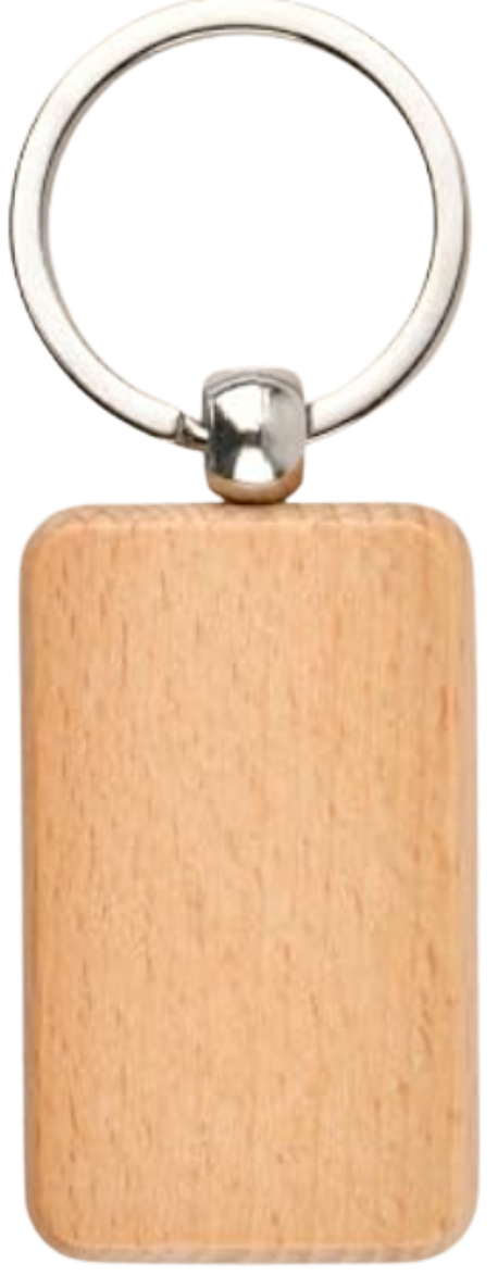 Wooden Keychain